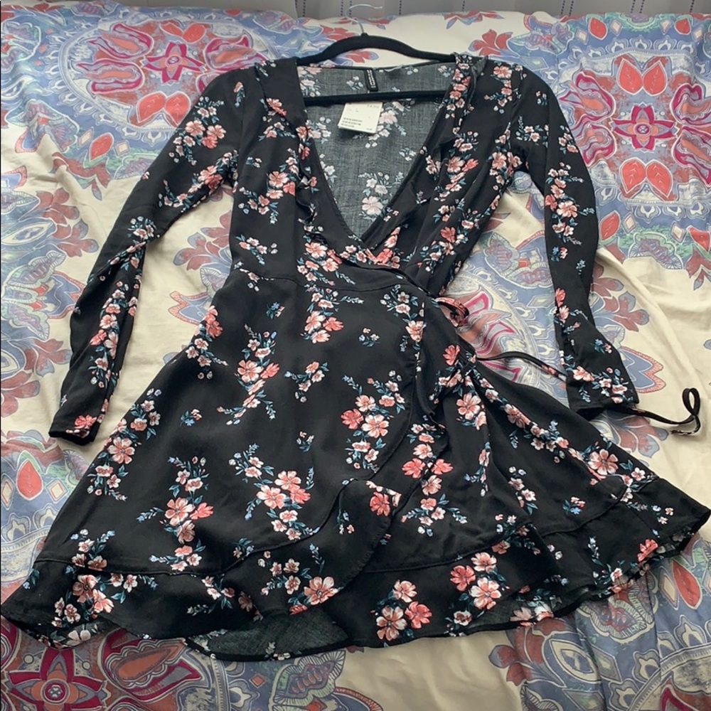 H&M wrap dress